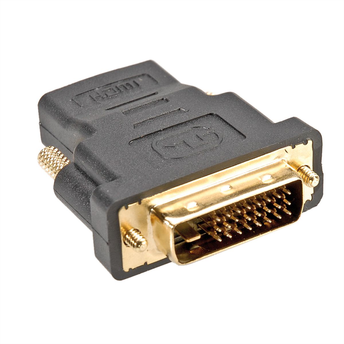 ROLINE Adaptateur HDMI-DVI, HDMI F - DVI-D M - SECOMP AG