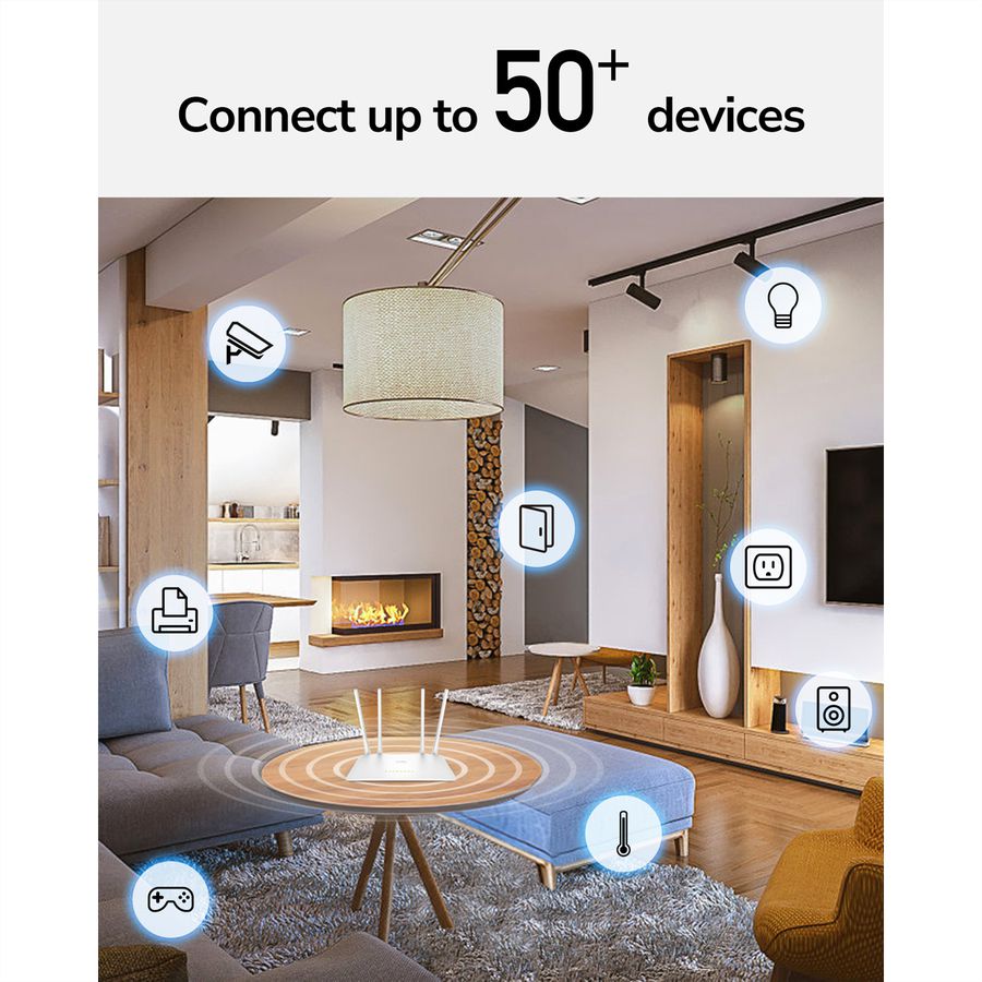 CUDY WR1200 AC1200 Wi-Fi Router
