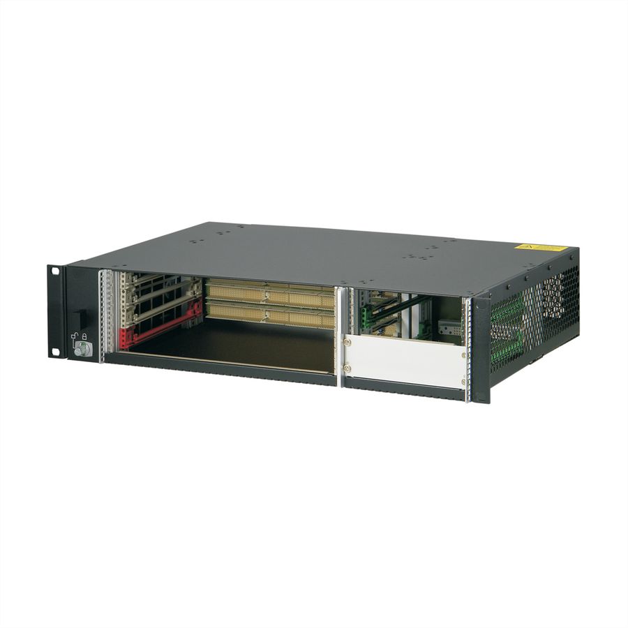 Système CPCI SCHROFF pour PSU enfichable, horizontal, 2 U, 4 slots