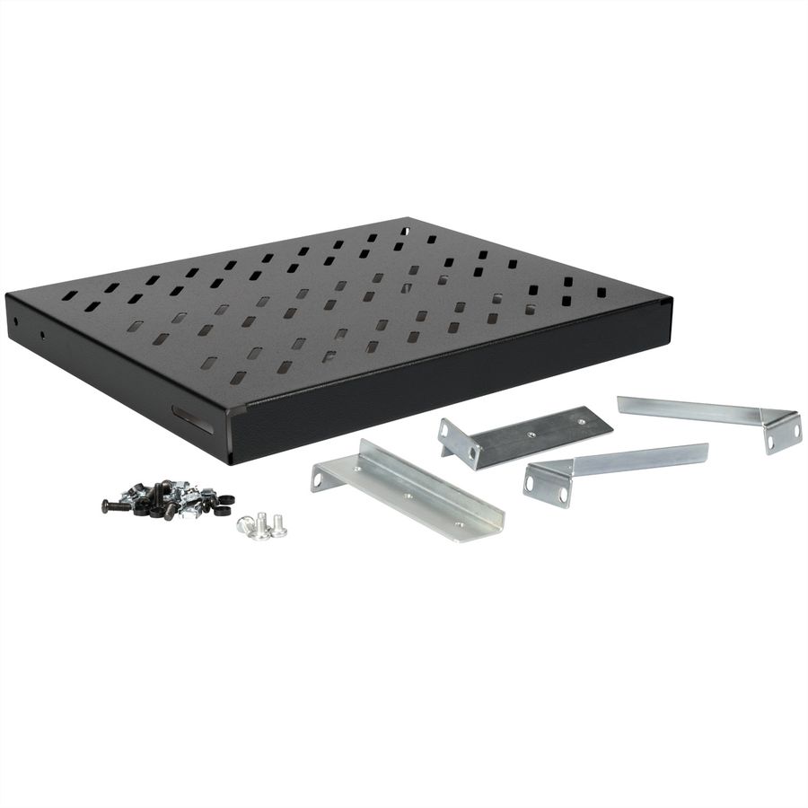 ROLINE 19" Etagère 1U, 350P 50 kg noir