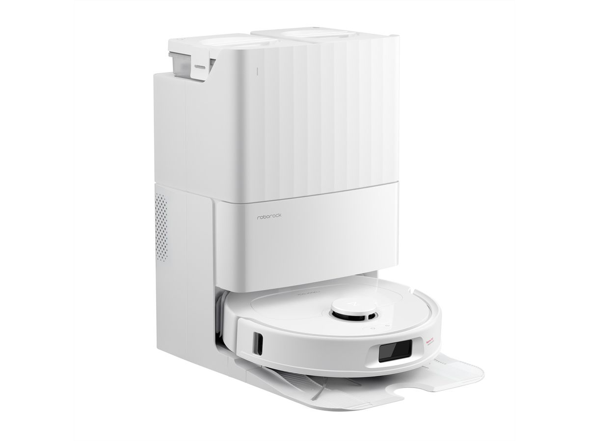 Roborock Aspirateur Qrevo S ProX blanc, Robot aspirateur/balayeur