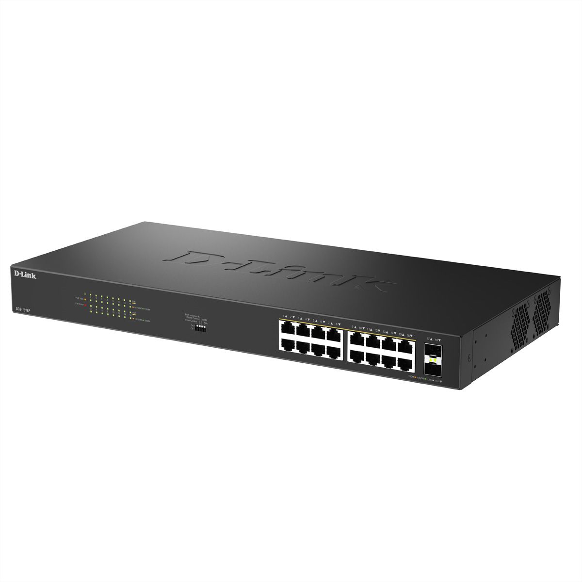 D-LINK DGS-1018P/E Switch 18 ports PoE+
