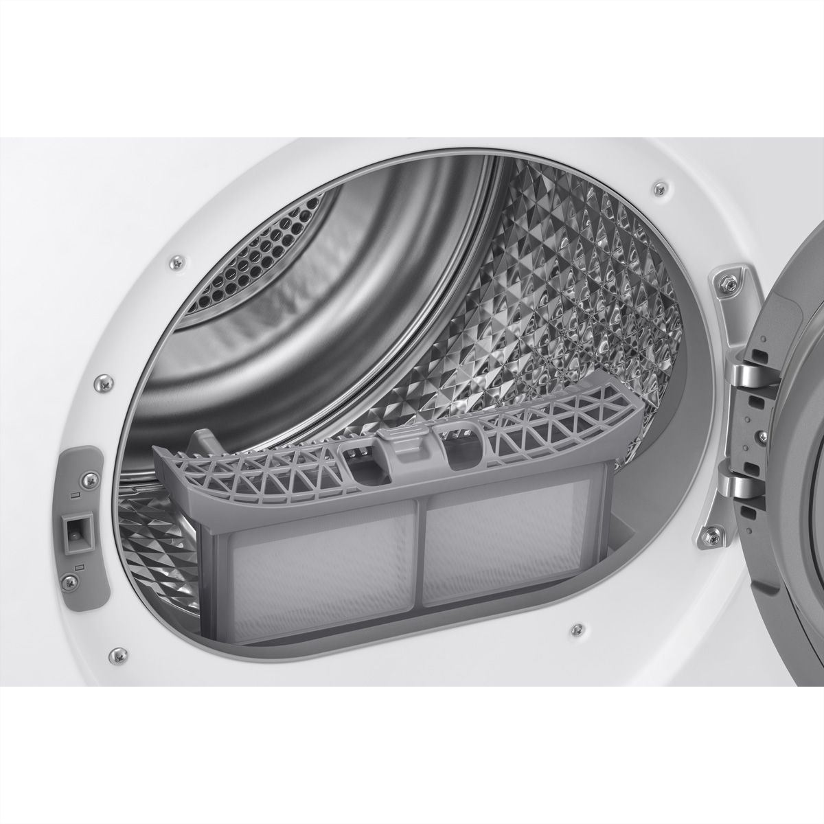 Samsung Wäschetrockner DV7400, 9kg, A, Optimal DryTM, weiss