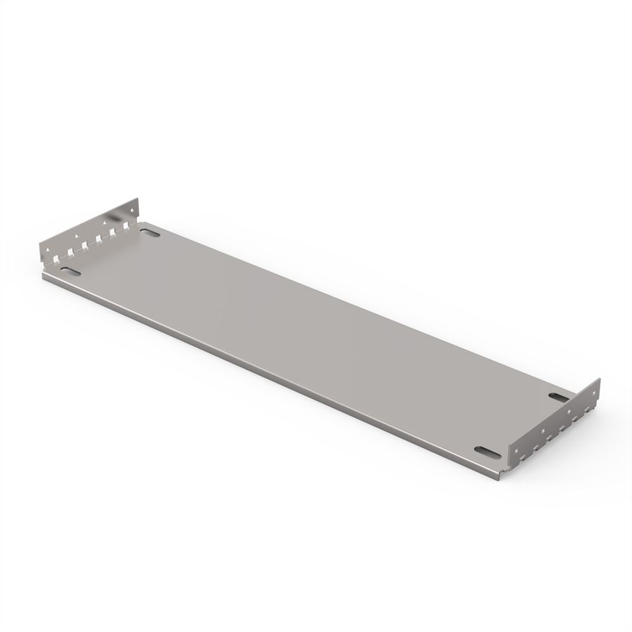 Plaque de montage SCHROFF EuropacPRO pour utilisation avec plaque de recouvrement, 28 HP, 220 mm de longueur de carte