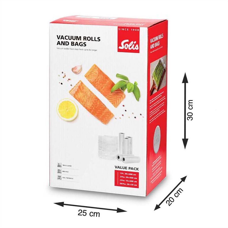 Solis Vakuumierfolien&Beutel Value Pack