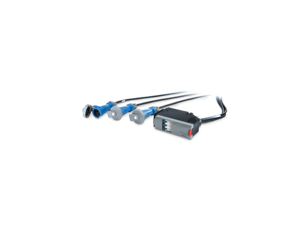 APC PDM1332IEC-3P Schwarz, Blau, Grau Stromverteilereinheit (PDU)