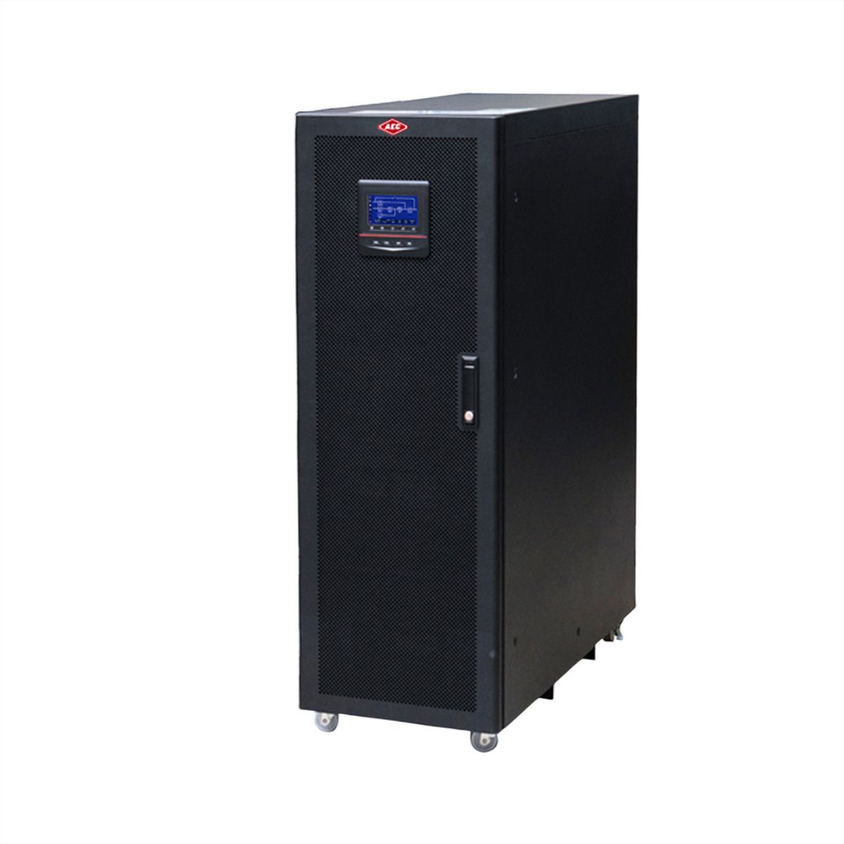 AEC IST7 120kVA - Online Tower USV –  80x 80Ah Batterien – 17 Min. Autonomie bei 100% Last, keine internen Batterien – 2x externer Batterieschrank BB8 mit 80x 80Ah LL