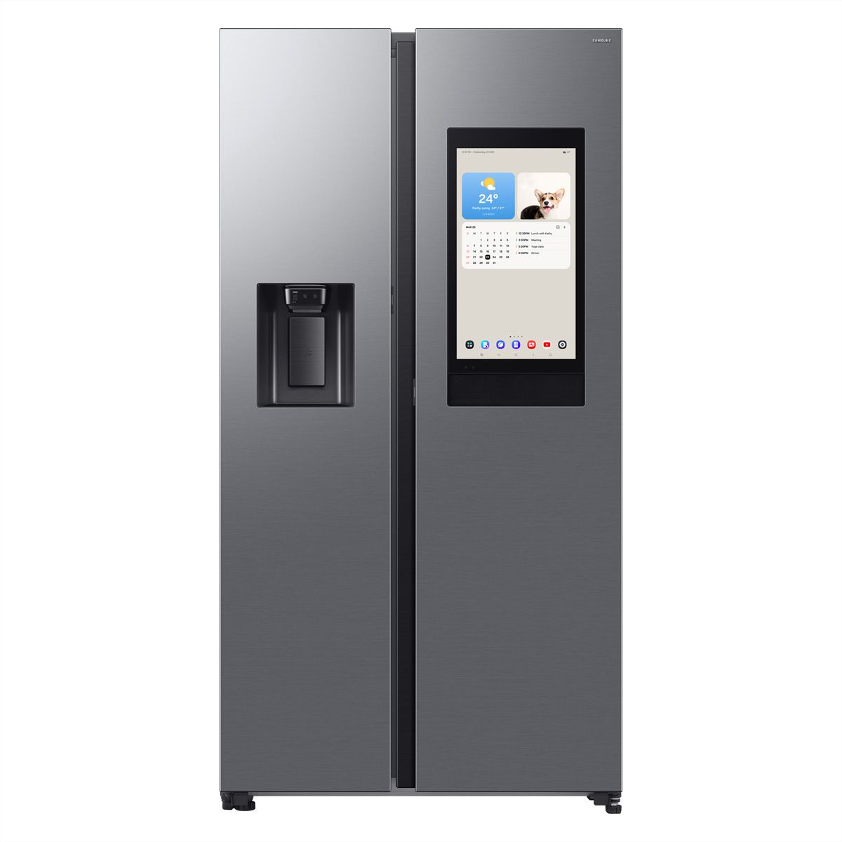 Samsung Food Center RS5000 FC, 614L, E-Grade, Wi-Fi, Edelstahl-Optik