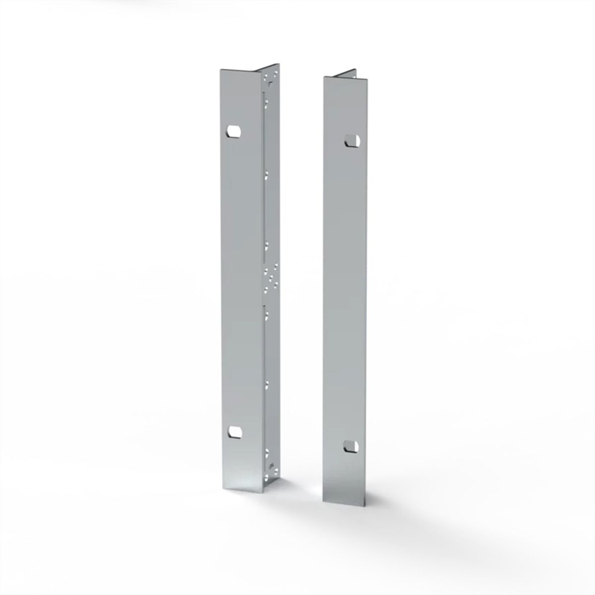 SCHROFF 19"-Winkel Typ F mit / ohne Grifflöcher für Textildichtung - 19"WINKEL 6HE O.GR. 2STK