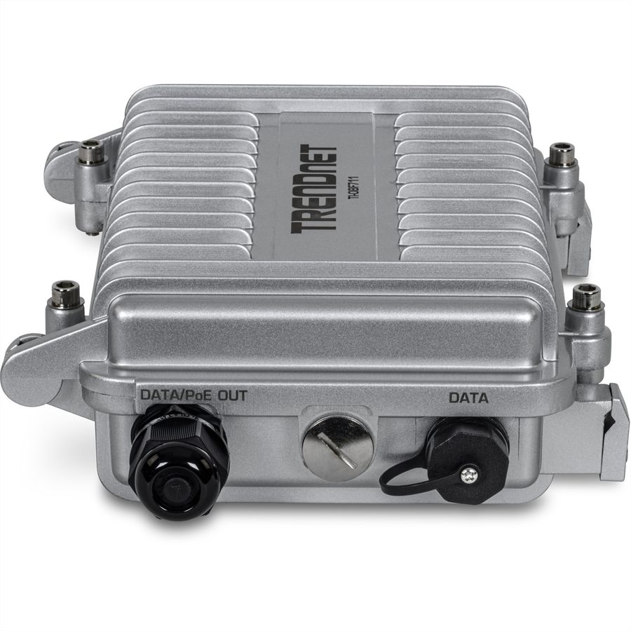 TRENDnet TI-OBF711 Medien Konverter Industrial Outdoor 10G SFP+ zu 10G PoE++
