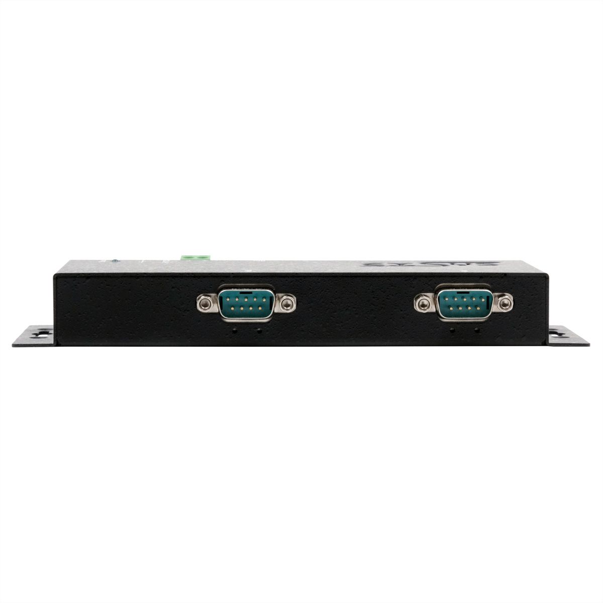 EXSYS EX-6112-2PoE Ethernet zu Seriell 2 x RS-232 mit 9 Pin Stecker