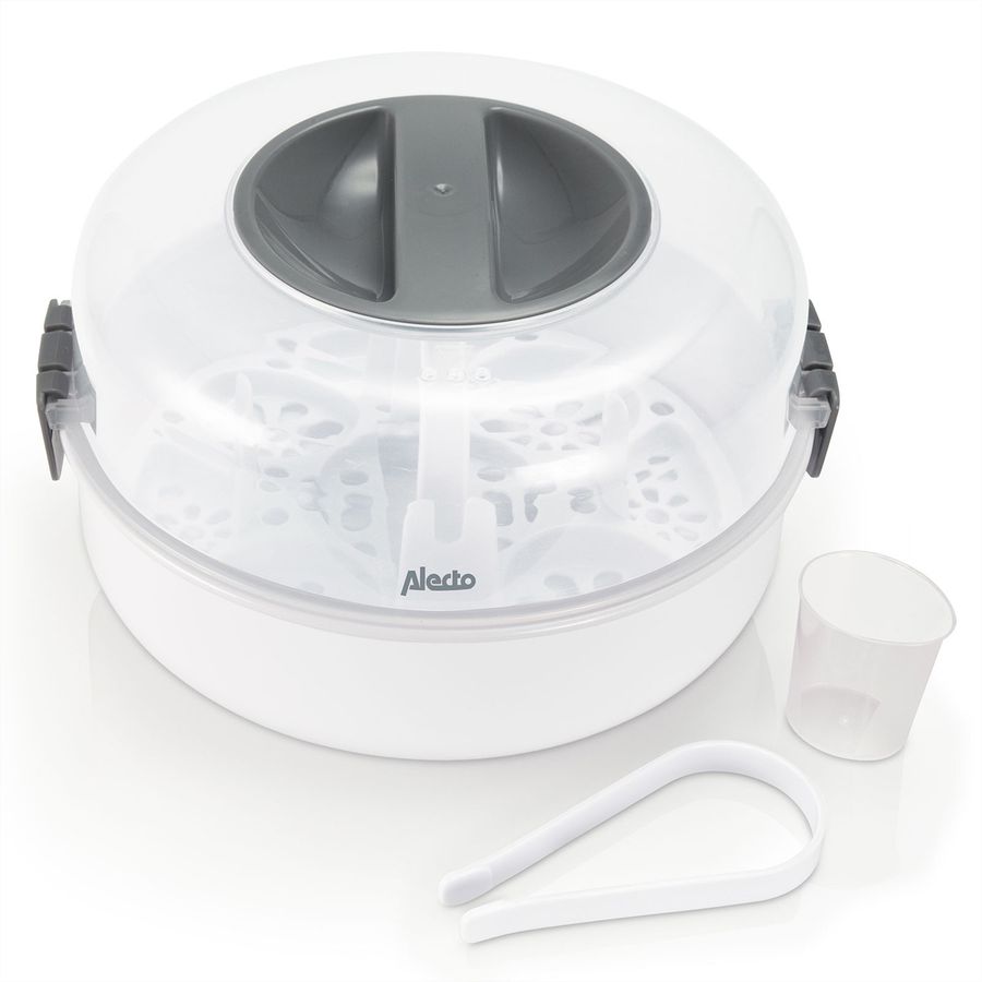 Stérilisateur de biberons Alecto BW-04, Blanc