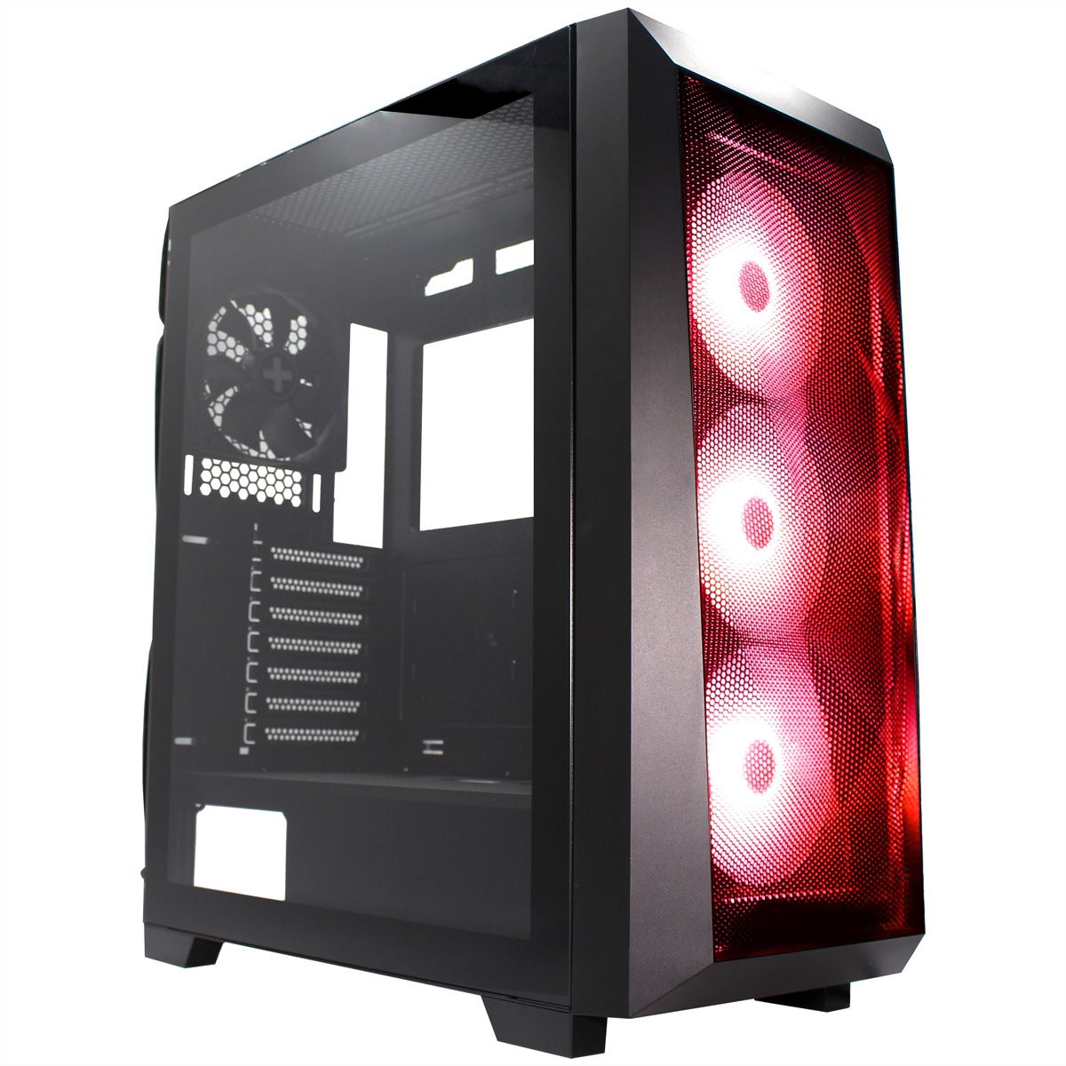 Xilence Xilent Breeze X712.RGB Gaming PC Gehäuse, RGB ATX Midi Tower