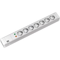 BACHMANN 19" 1,5UH 7xCEE7/3 ws 1xSPD courant 2,0m CEE7/7