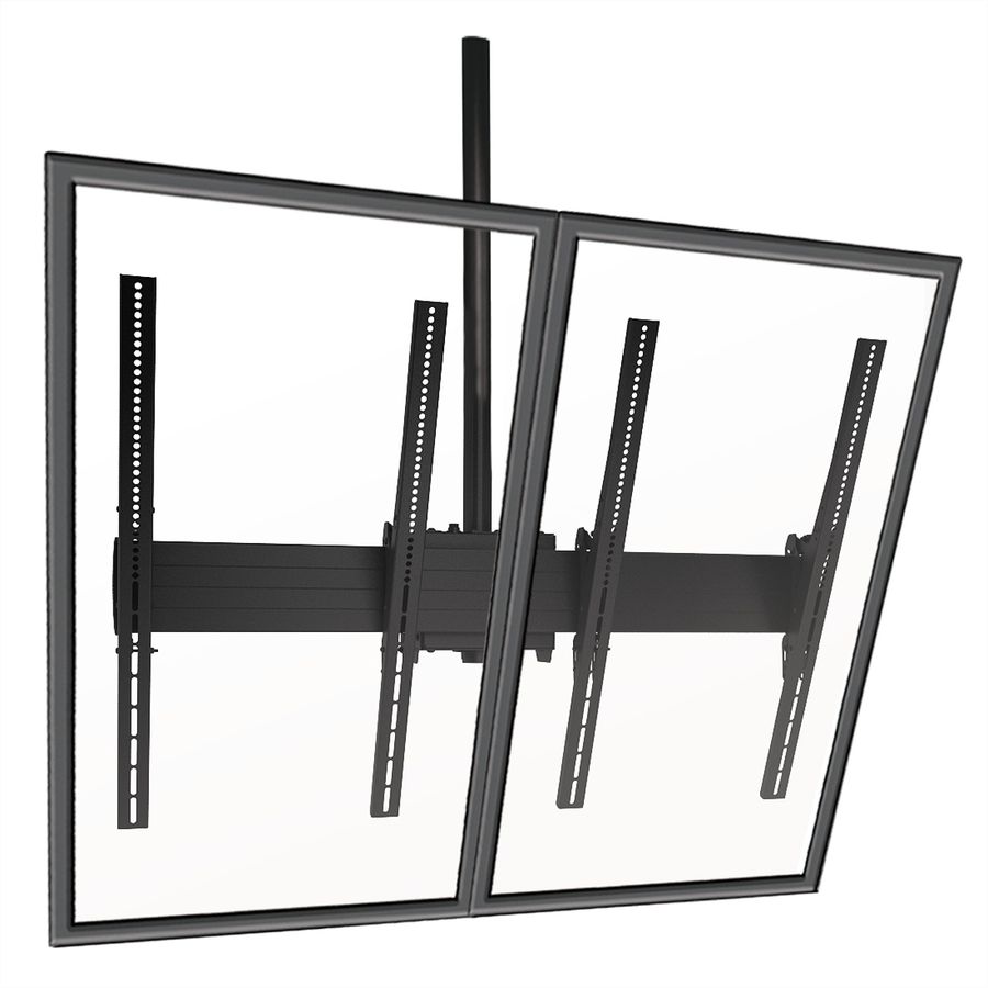 Chief Projektor Winkeladapter CPA330, Deckenplatte mit seitlichem Versatz, schwarz