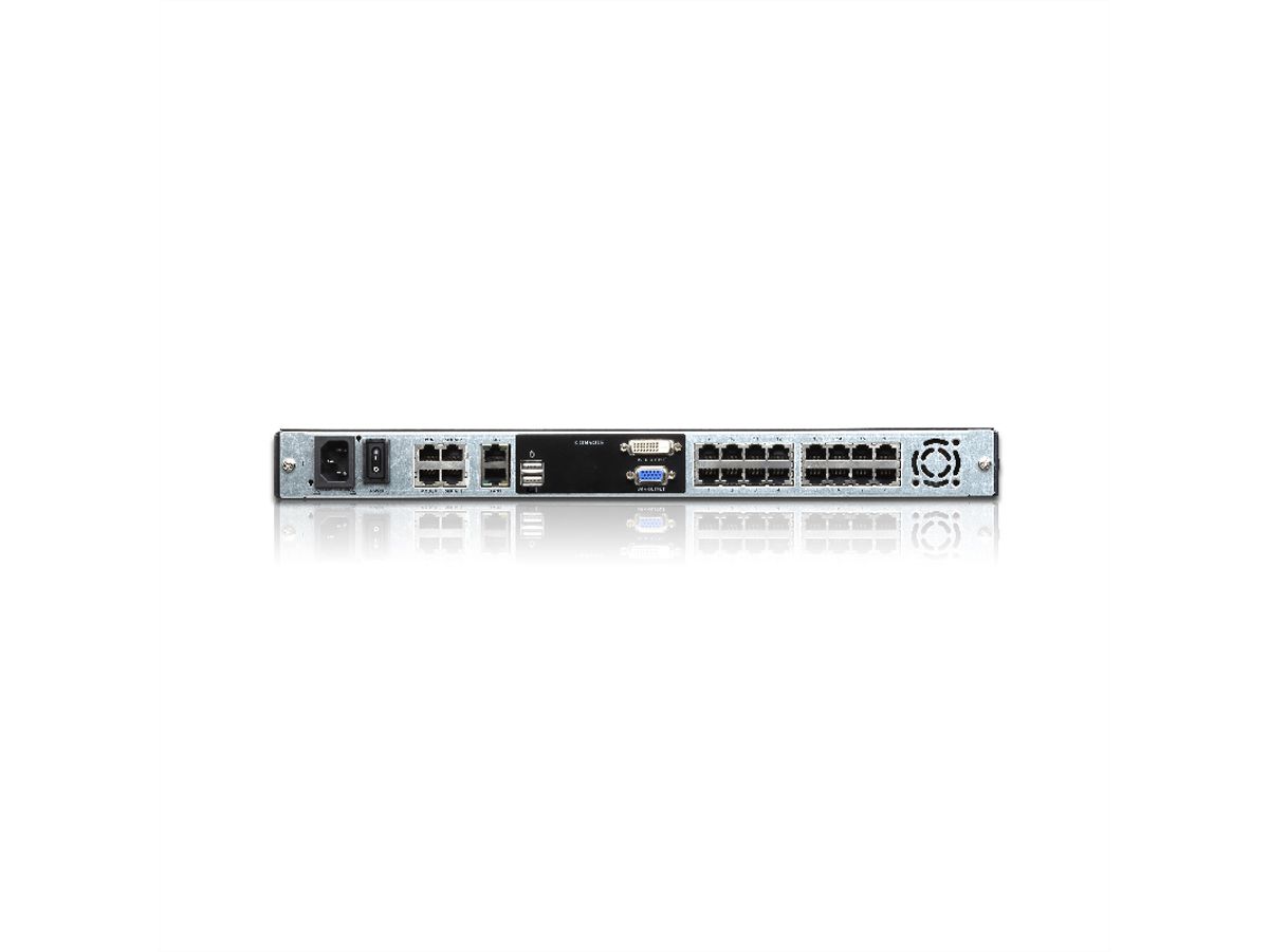 ATEN KL1116VN 48cm LCD IP-KVM 16-Port, CH-Layout