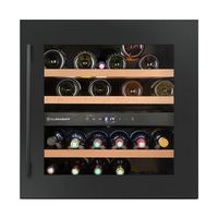Climadiff Weinkühlschrank CBI36DBM, Unterbau, 2 Zonen, 36 Flaschen