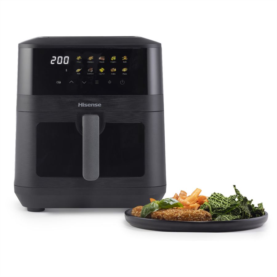 **Retoure**Hisense Friteuse à air chaud AF HAF2100DCD, 2100W, 7,7L