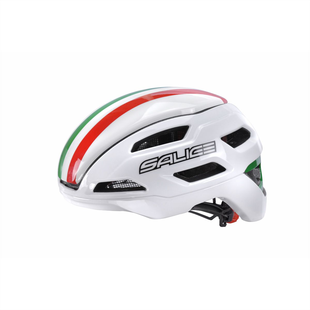 Salice Occhiali Casque de vélo Stelvio, M-L 54-60, White ITA