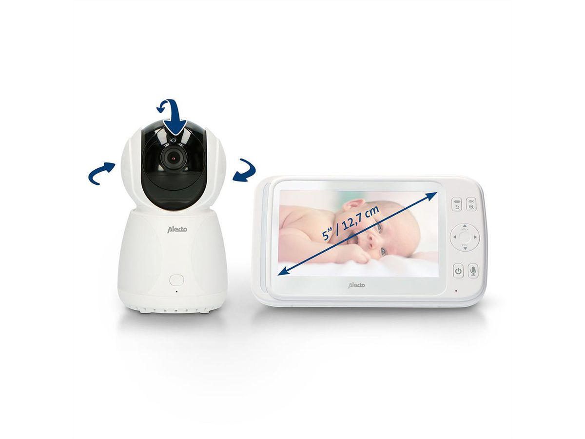 Alecto Babyphone DVM-275, Blanc
