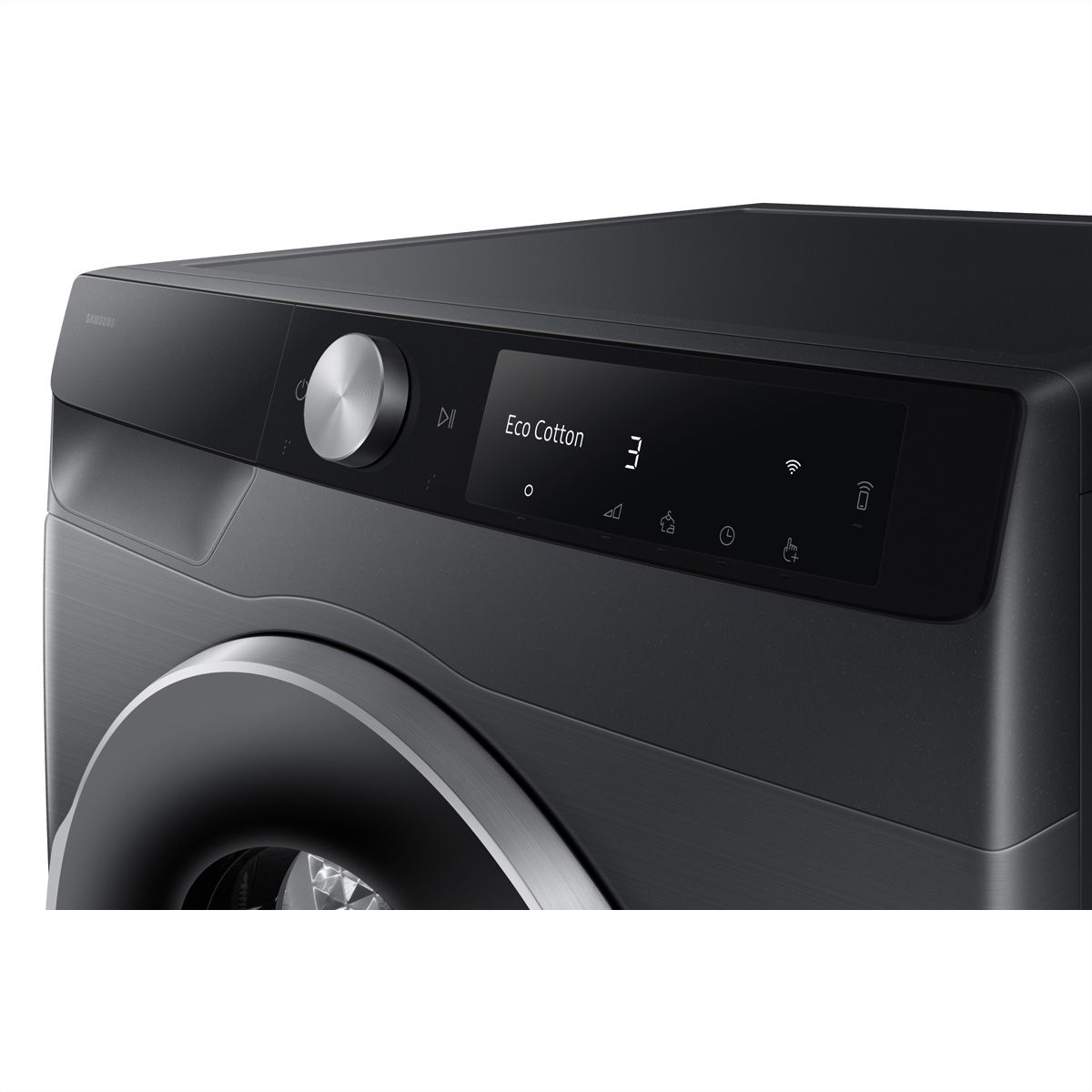 Samsung Wäschetrockner DV6000, 9kg, A, AI Dry+, schwarz