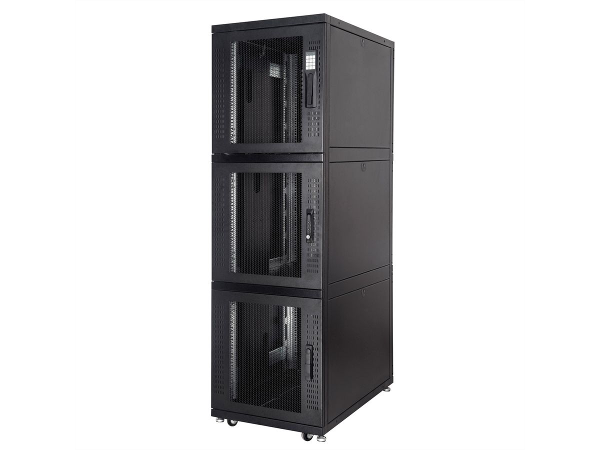 ROLINE Colocation-Schrank 45HE 800x1000mm, 2-Fächer, schwarz