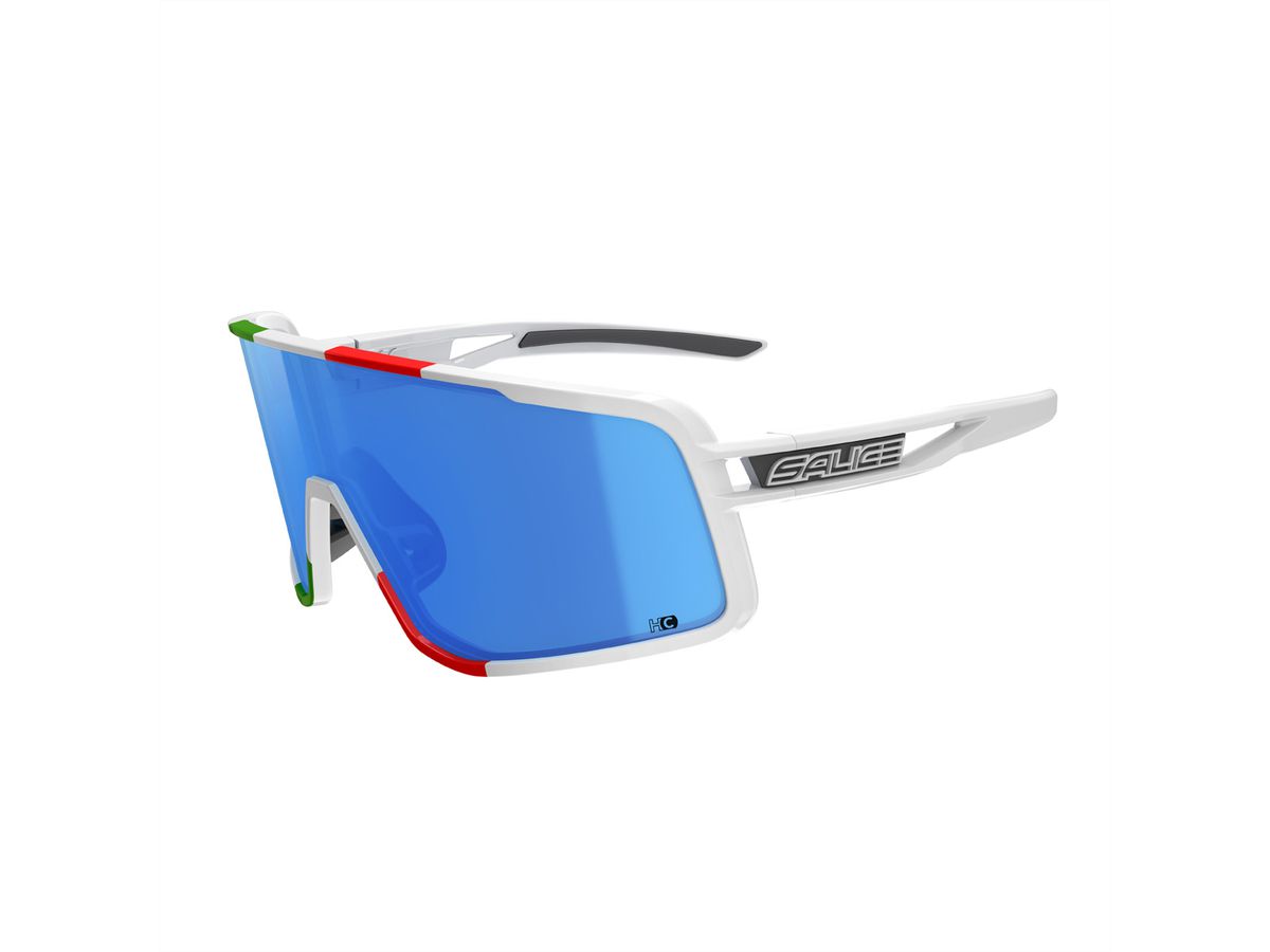 Salice Occhiali Sportbrille 022ITA, White ITA / RW Blue