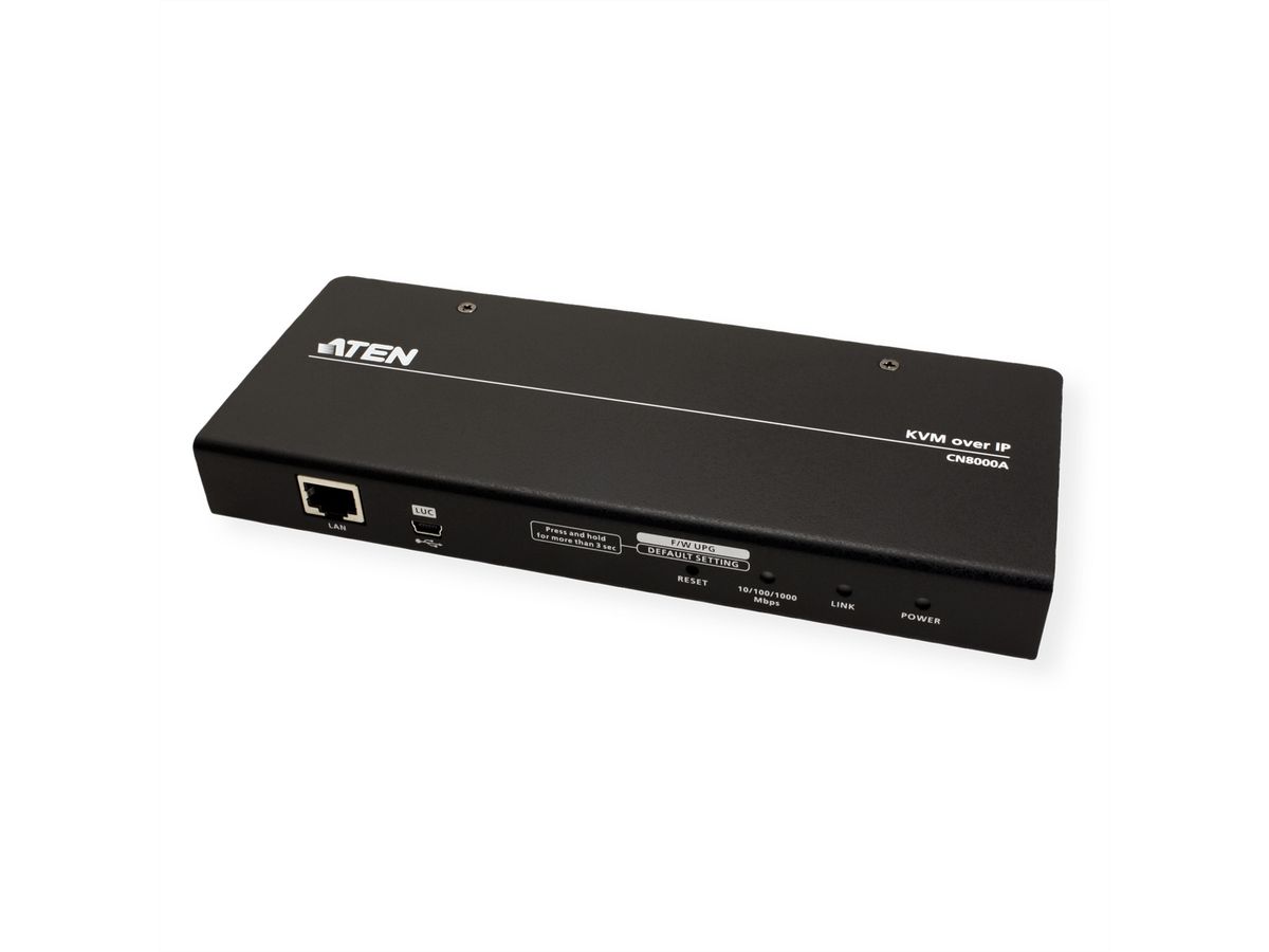 ATEN CN8000 Unité de commande Over IP (KVM + série) avec prise en charge de supp