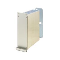 SCHROFF Kassetten PRO 6 HE-Bausätze, Frontplatte geschirmt (Textildichtung) - KAS S1 FS EMV 6HE 12TE 167T