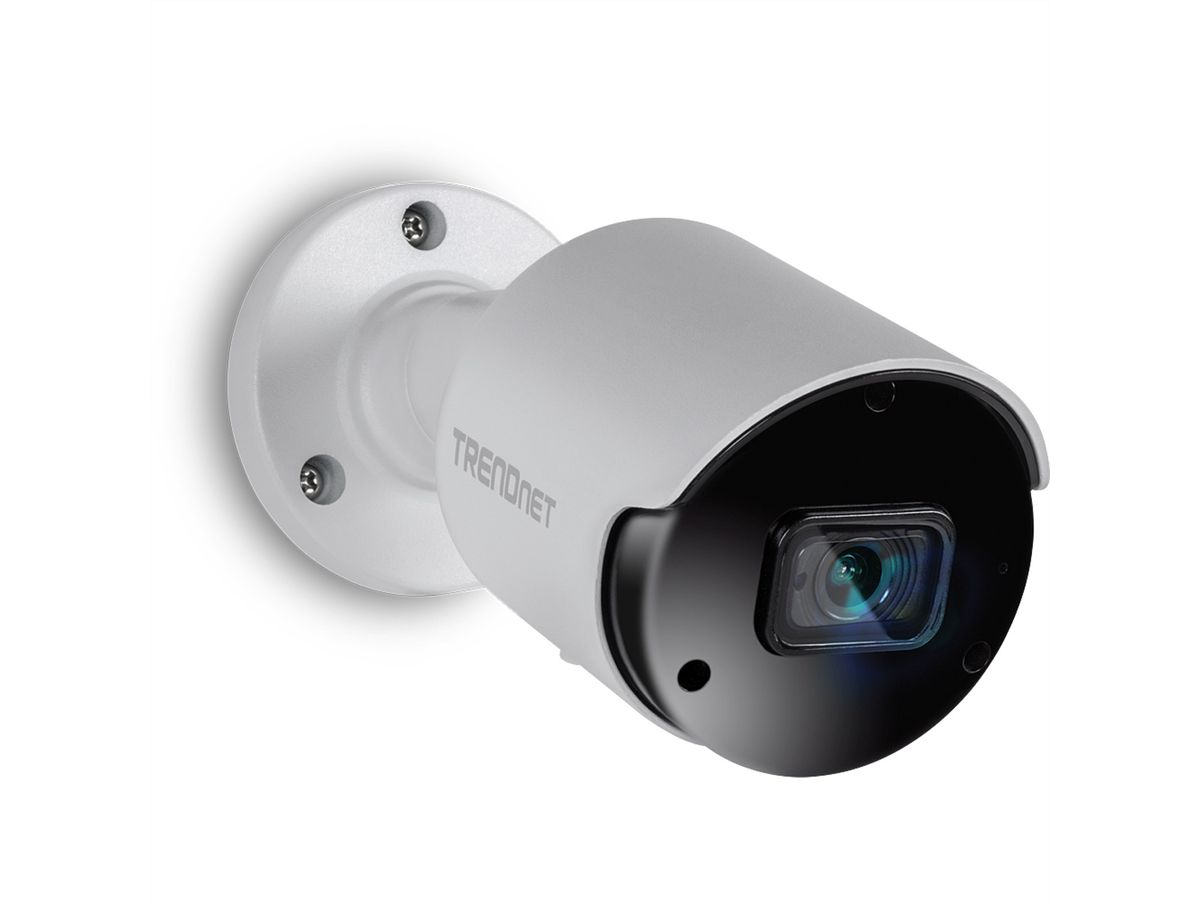 TRENDnet TV-IP1514PI Caméra réseau Bullet 5 MP, 81°, IR-LED 30m, WDR H.265 5MP pour intérieur/extérieur