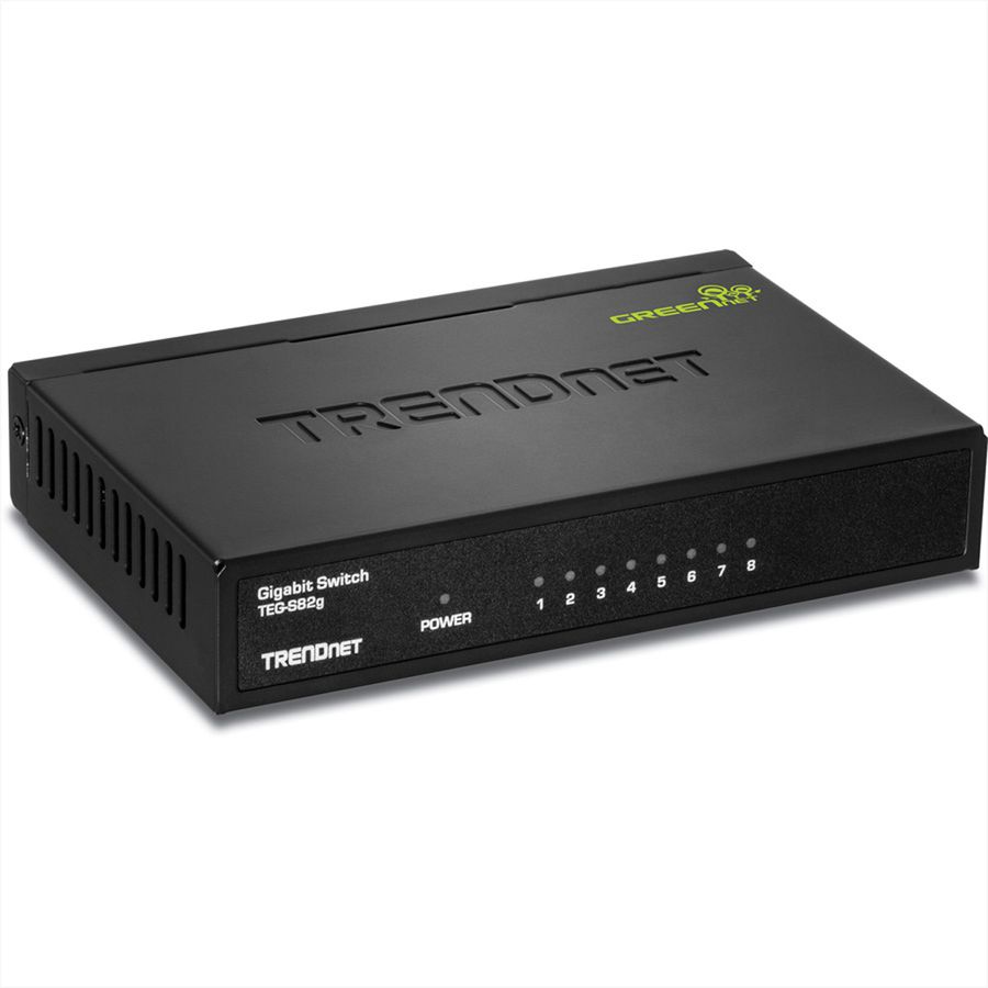 TRENDnet TEG-S82g Switch GREENnet Gigabit à 8 ports