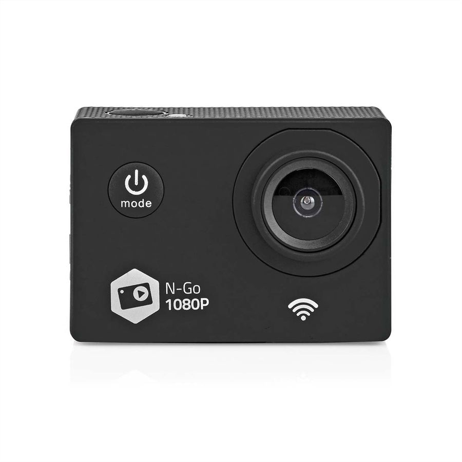 Nedis Action Cam 1080p, 1 Screen, 12Mp., 30fps, Wasserdicht bis 30m