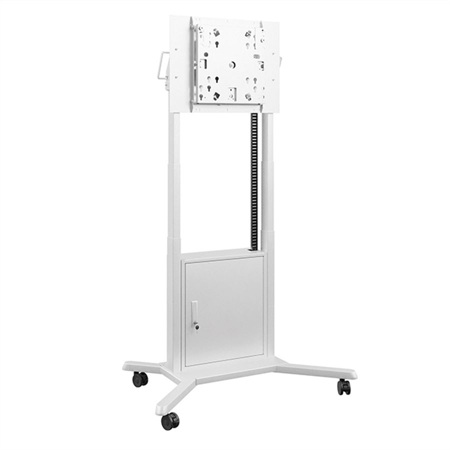 Hagor Système de support mobile Mobile Lift Pro Light III Flip, système de levage mobile, spécifique à l'écran Samsung Flip, blanc
