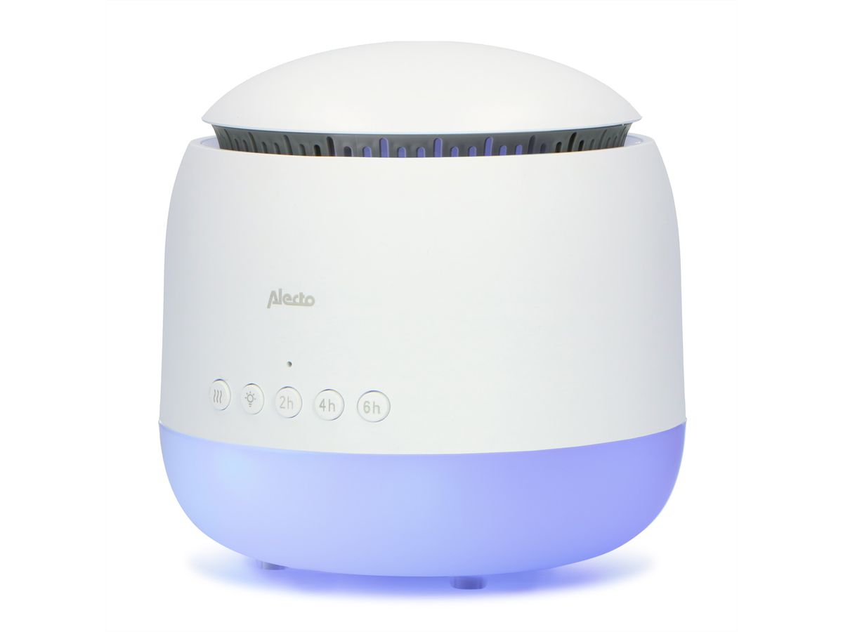 Humidificateur pour bébé Alecto BC-23, 25 mètres carrés, réservoir de 300 ml, éclairage nocturne