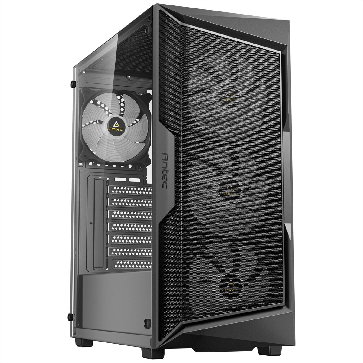 ANTEC AX61 Elite PC Gehäuse Midi Tower Gaming ATX, schwarz