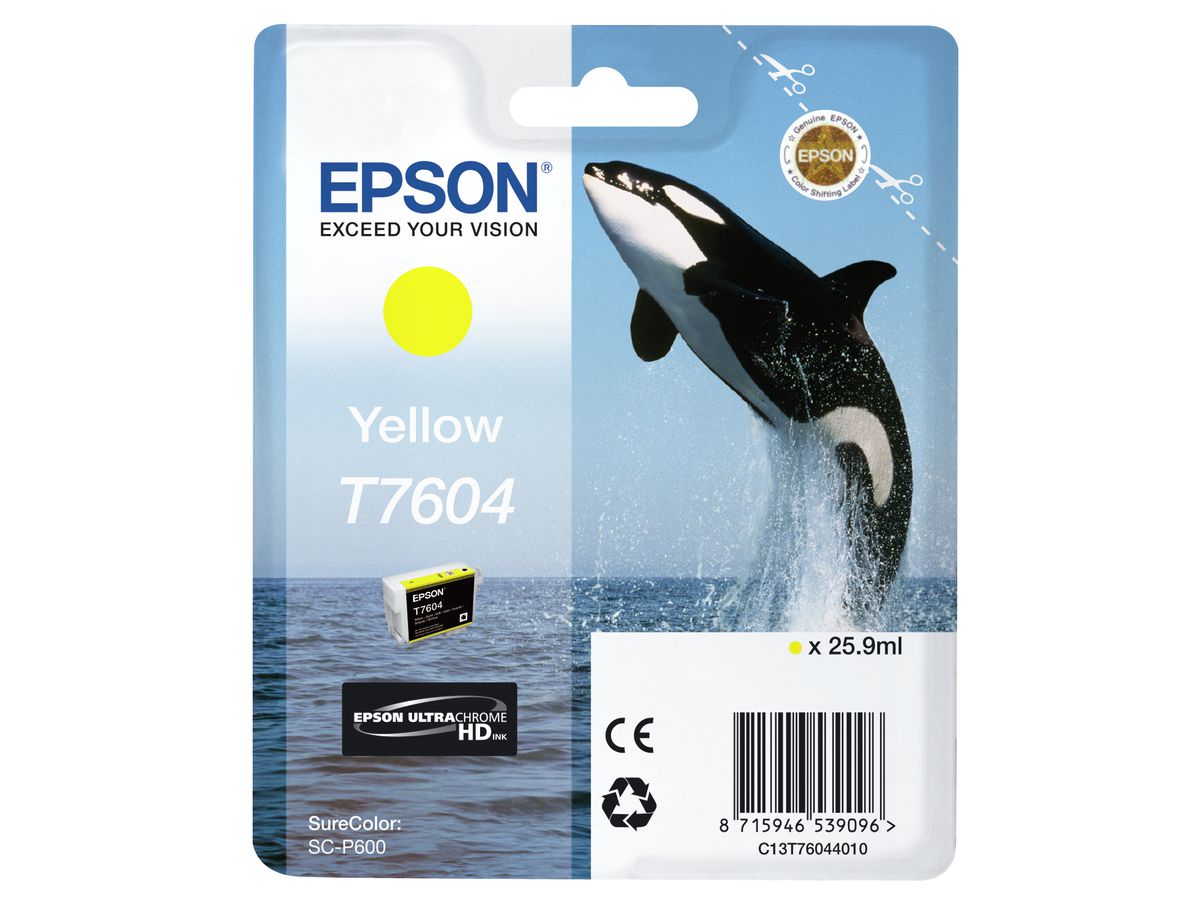 Epson T7604 Gelb
