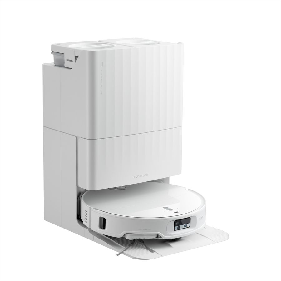 Roborock Aspirateur Qrevo Edge 2X, blanc, Robot aspirateur/balayeur
