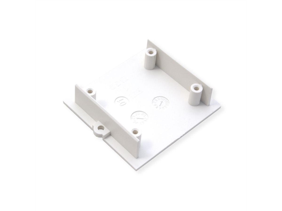 BACHMANN Rahmen Blind mit Anschraubdome weiss
