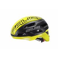 Salice Occhiali Casque de vélo Stelvio, M-L 54-60, Black-Yellow