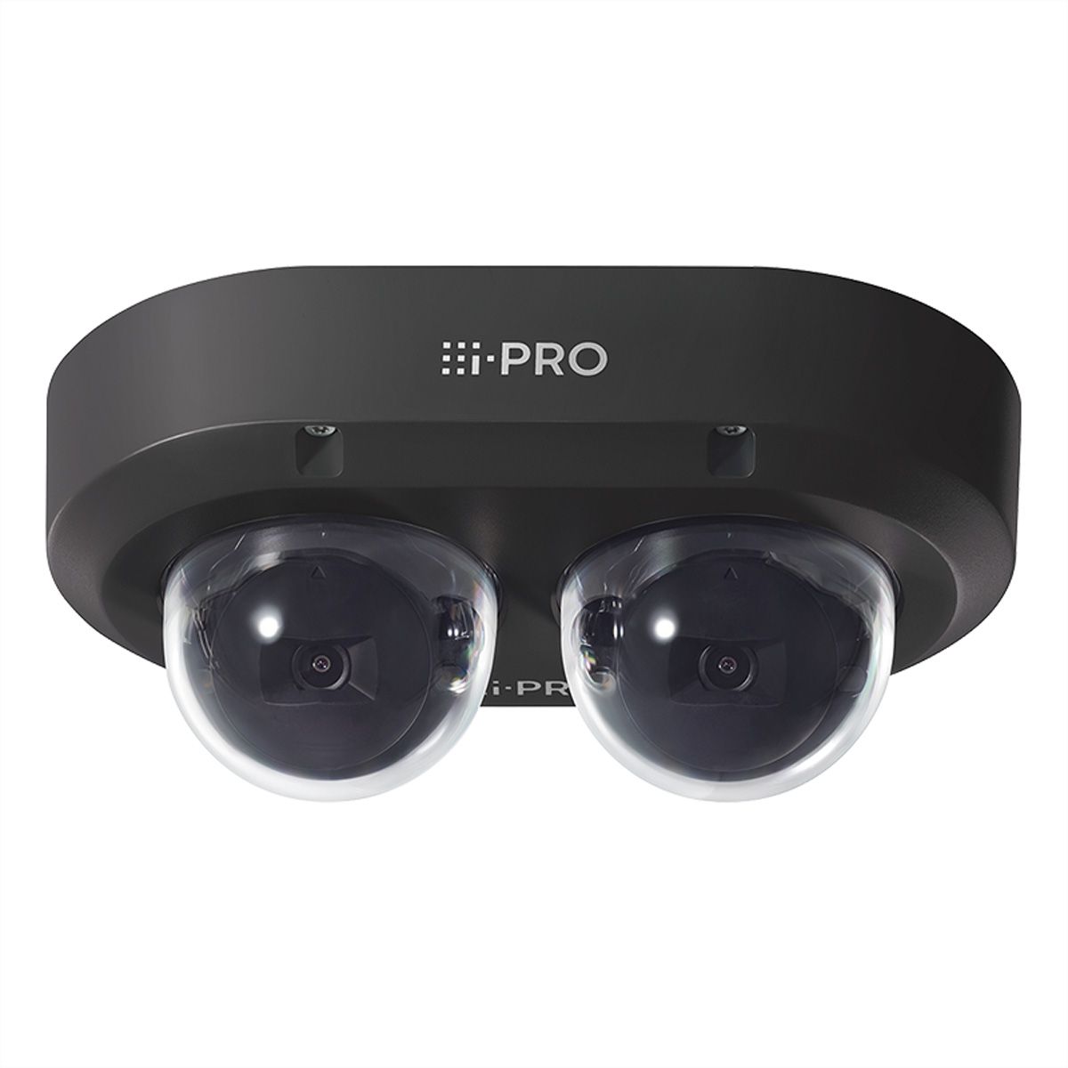 i-PRO 2x4K AI OUTDOOR VANDAL Multi-Sensor Kamera, schwarz