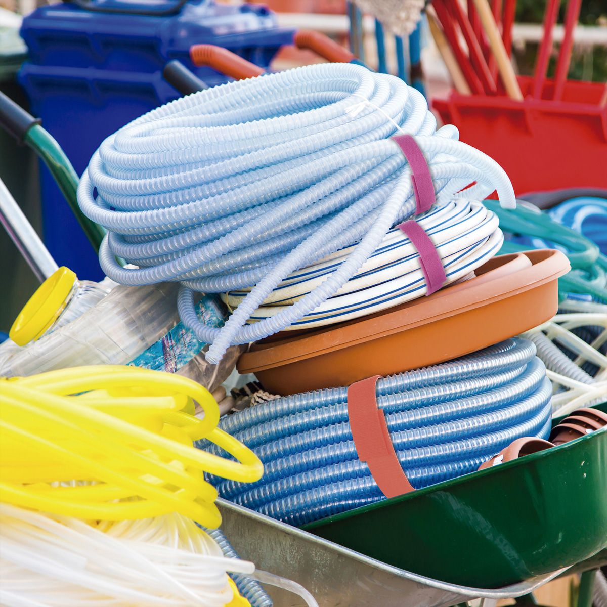 VELCRO® One Wrap® Bande 25 mm, violet, 25 m