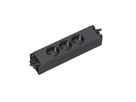 BACHMANN STEP BASE 3xCEE7/3 GST18, sur BN2000 PDU câble de 2m, noir