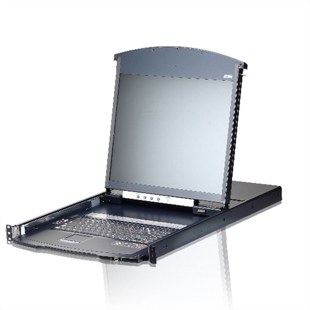 ATEN KL1116VN 48cm LCD IP-KVM 16-Port, CH-Layout