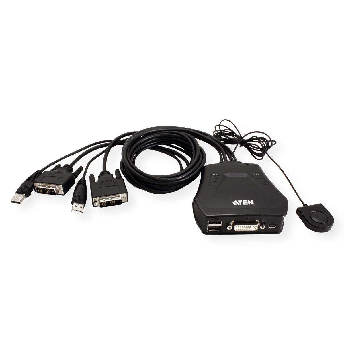 ATEN CS22D 2-Port USB DVI KVM Switch