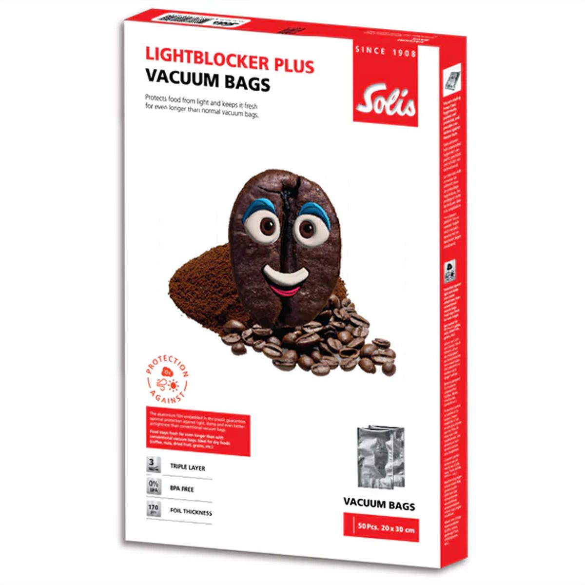 Solis Vakuumierbeutel Lightblocker Plus