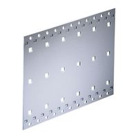 Panneau latéral SCHROFF EuropacPRO, Type F, Flexible, 3 U, 235 mm