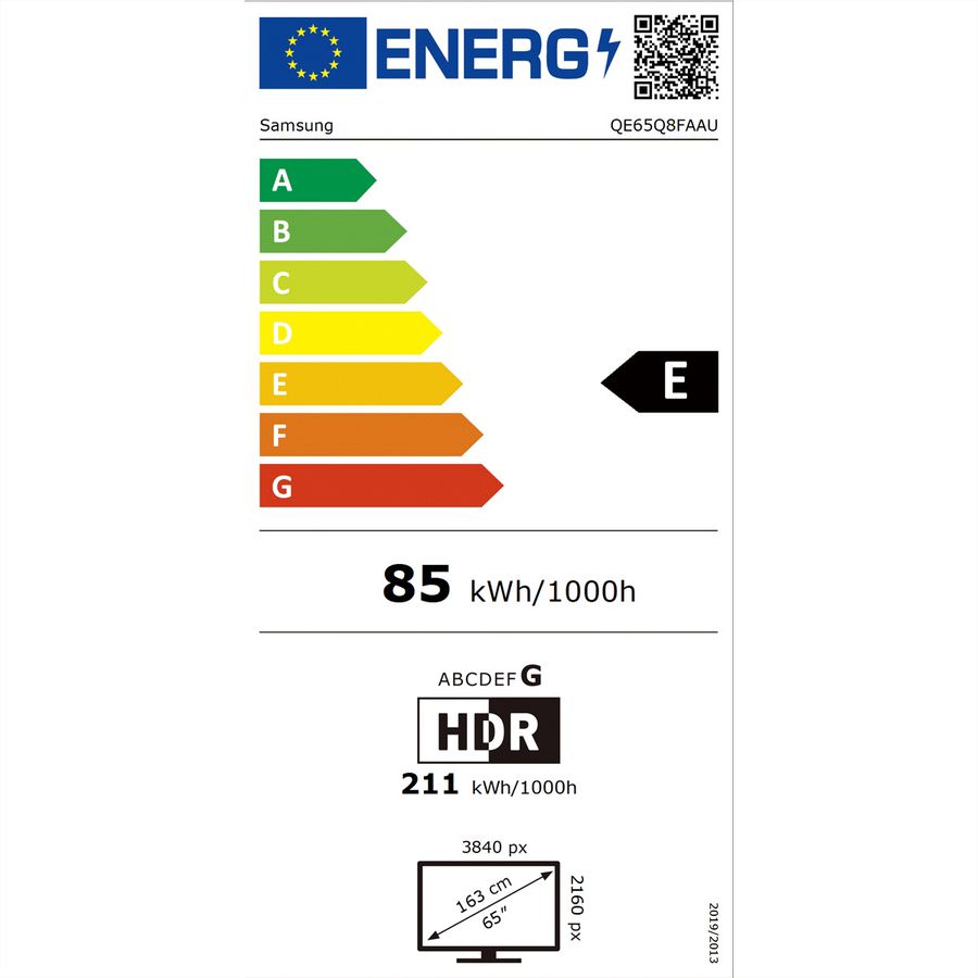 Samsung TV 65" Q8F Series