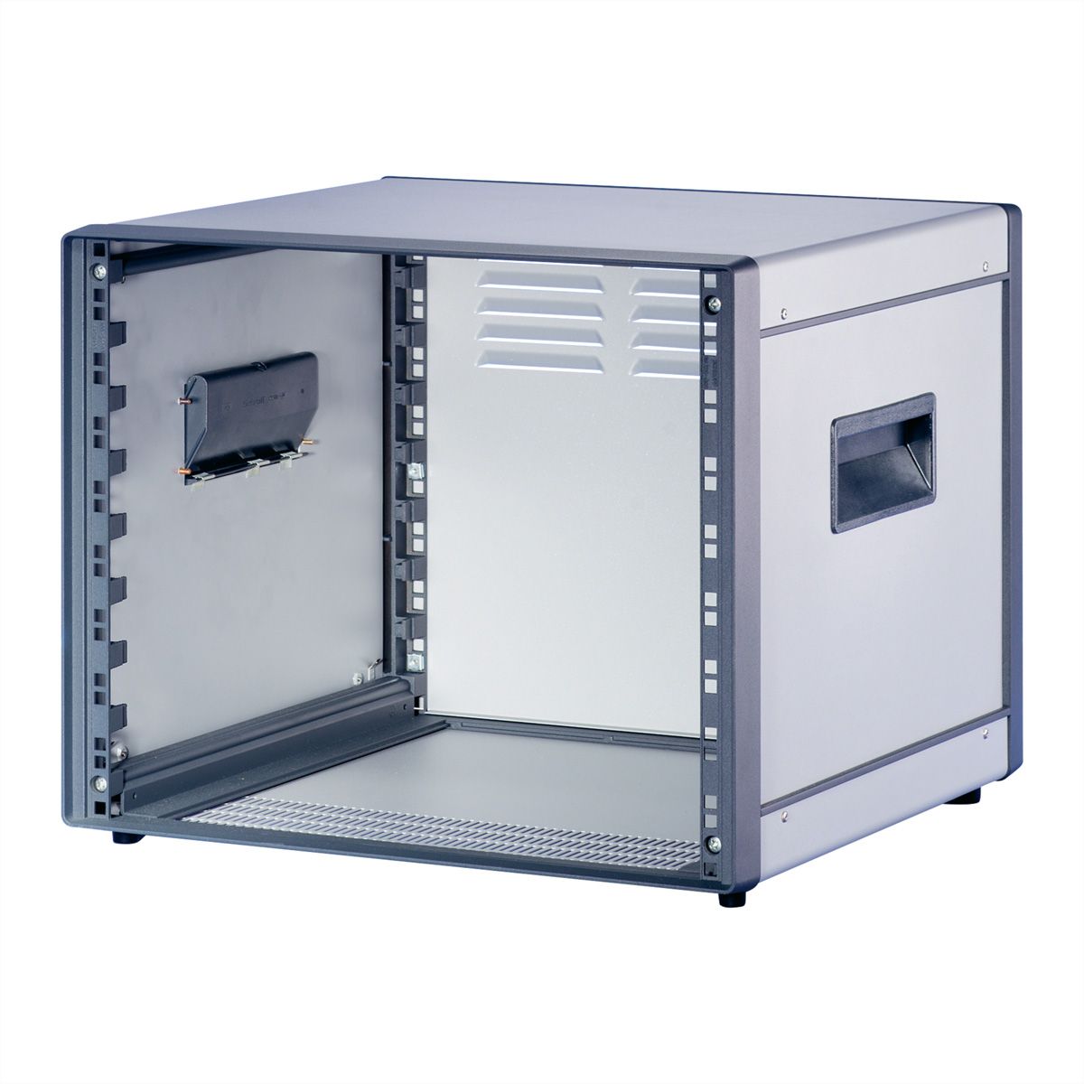 SCHROFF Comptec 19" Desktop Case, non blindé, capot alu, 9 U, 84 HP, 600 mm