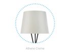 Abat-jour Ozonos « HAILEY » Athene Crème