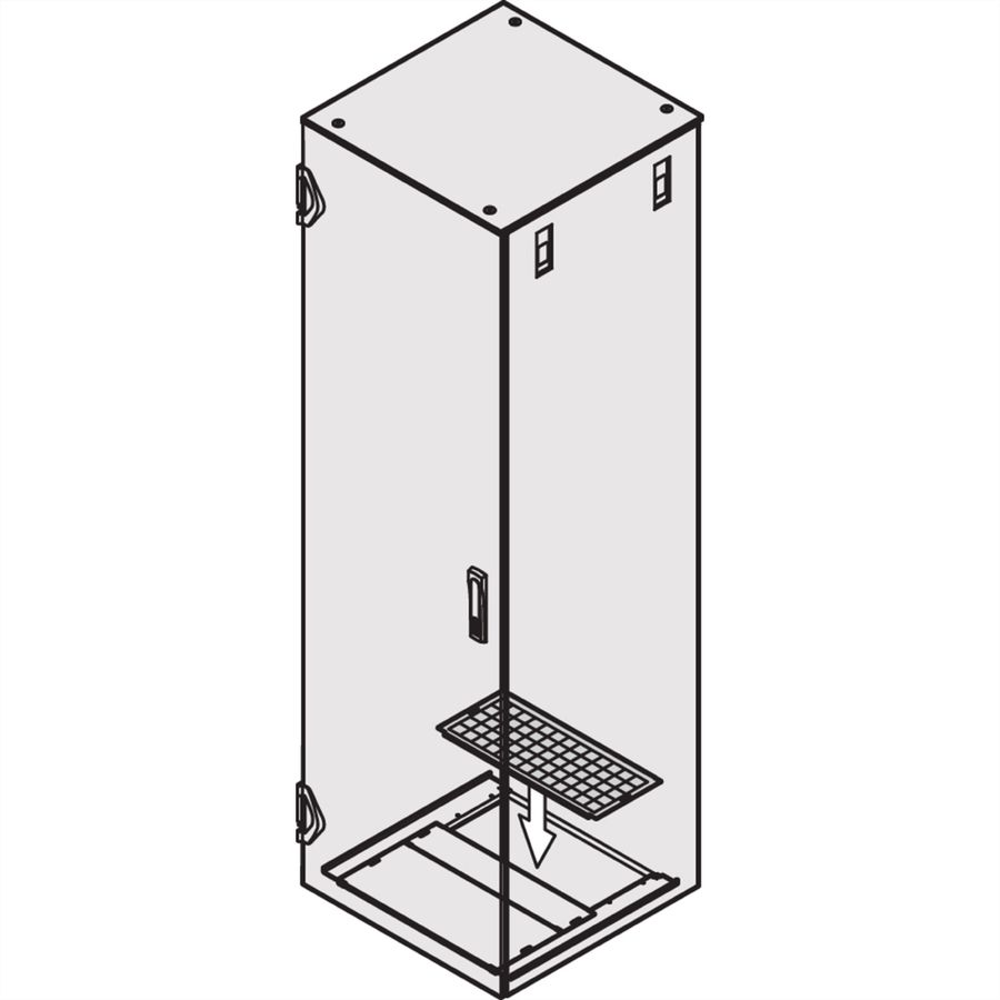 SCHROFF FILTER KIT BASE PLATE